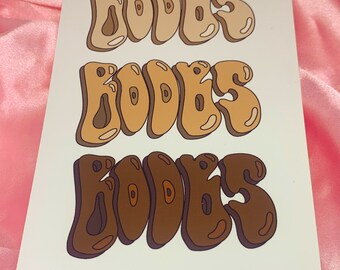 Boobs Art Print |Greeting Card | Photo Print