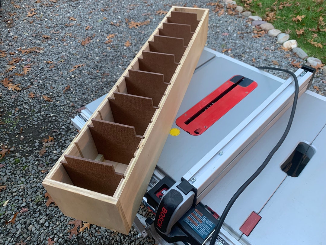 Sandpaper Organizer, PDF Plans, French Cleat, Sanding Discs, Storage