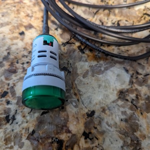 Indicator Light Alarm LED 24v Recess Mounted Stress Relief Fittings for Neptune Apex