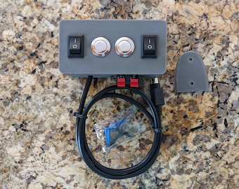 Anpassbare Apex Neptune Breakout Box 4 Schalter 2 Push-Release-Anschlüsse