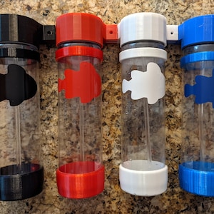 Mount Kit for VOSS 800ml Glass, 850ml Plastic, or 500ml Bottles | Custom Modular Wall Mount