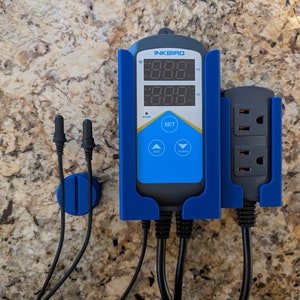 Wall Mount Kit for Inkbird ITC-308 / ITC-306 / BRS Temperature Controller | Magnetic & Reef Safe