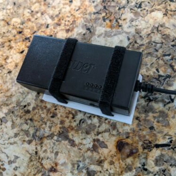 Universal Power Brick/Supply Mounting Bracket V2 Longer Strap (Ecotech, Apex, AI, Tunze) fits most