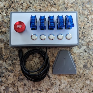 Custom Breakout Box For Apex Neptune With Emergency Stop and Toggle
