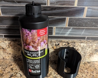 Wall Holders for Red Sea Trace Complete Reef Care | Fits Square Bottles | Dosing Solution
