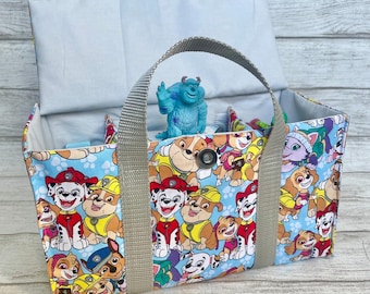 Toniebox Bag: Handmade Cotton Carrier, Tonies Storage | Dogs