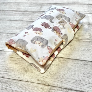 Diaper Clutch | Diaper Pouch | Nappy Wallet | Baby Shower | Gift Idea | Elephants | Diapers and Wipes bag | Organizer | Baby Girl | Baby Boy