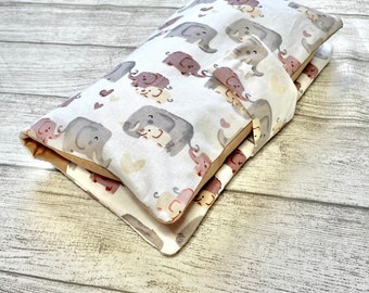 Diaper Clutch | Diaper Pouch | Nappy Wallet | Baby Shower | Gift Idea | Elephants | Diapers and Wipes bag | Organizer | Baby Girl | Baby Boy