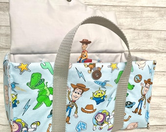 Toniebox Bag: Handmade Cotton Carrier, Tonies Storage | Buzz | Toy | Woody | Story