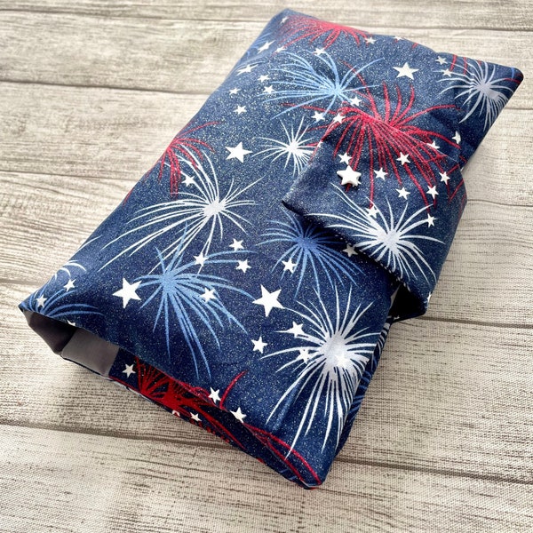 Windel Clutch | Windeltasche | Windeltasche | Babyparty | Vierter Juli | Amerika | Organizer | Sterne und Streifen | Land der freien |