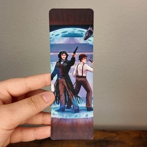 Wax and Wayne Laminated Bookmark | Mistborn Era 2