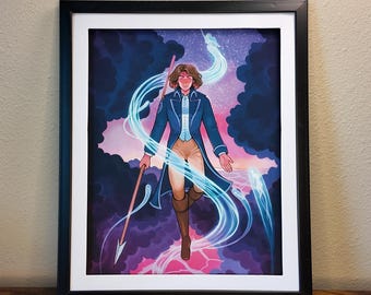 Kaladin and Syl | Stormlight Archive Art Print