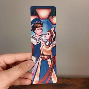 Shallan and Adolin Laminated Bookmark | Stormlight Archive