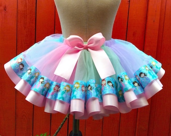 Little Mermaid Tutu, Tutu, Tutu For Girl, Rainbow Tutu