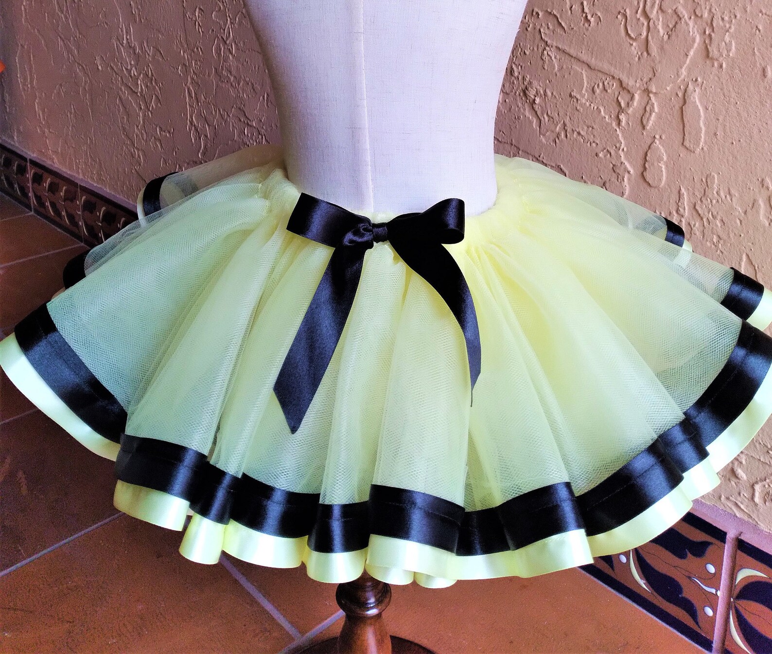 Yellow Tutu Tutu Custom Tutu Party Tutu Etsy