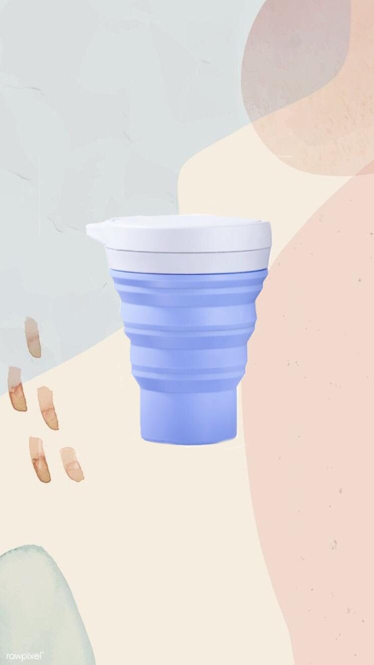 Copa plegable de silicona BPA gratis Etsy