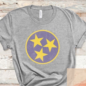 Distressed Tennessee Tech T-shirt Unisex TN Tech T-shirt TTU Fan Crewneck T-shirt Distressed Tee Tennessee Tech Gift College Student gift