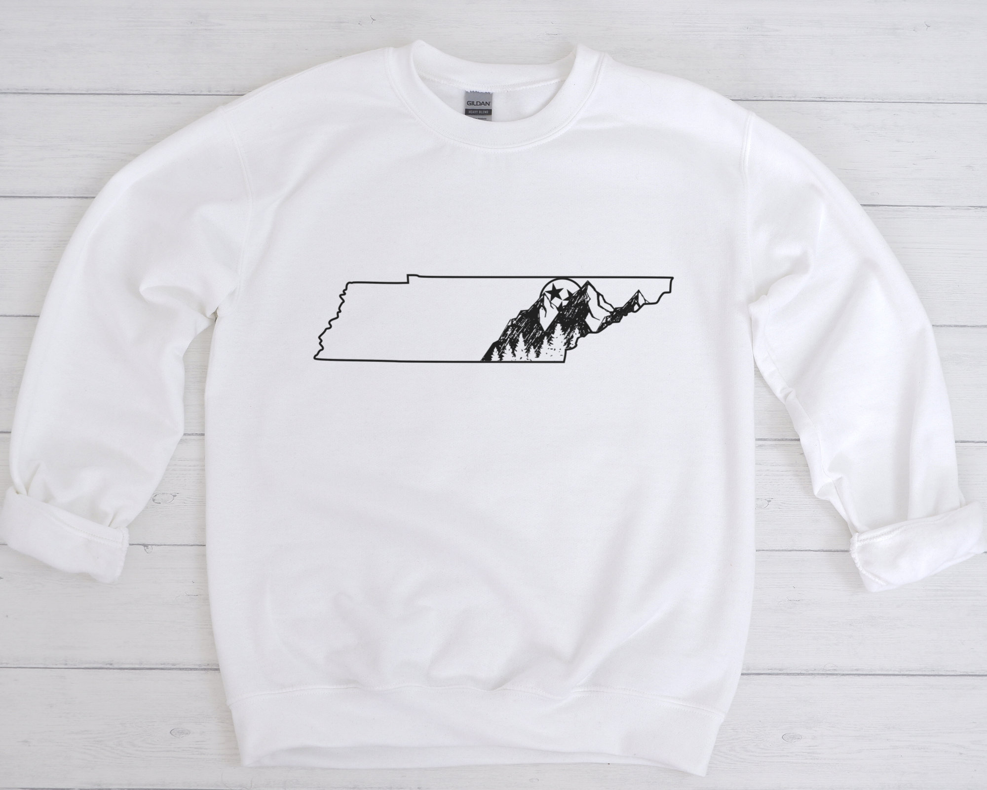 Womens Tennessee Sweatshirt Tennessee Mountains Shirt Etsy UK