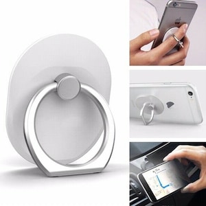 Pop Pull Ring Phone Holder Stand Selfie Finger Ring Holder 360 degrees Rotating Socket