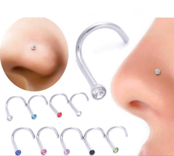 Crystal store nose ring