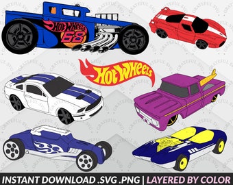 Download Hot Wheels Birthday Svg Etsy