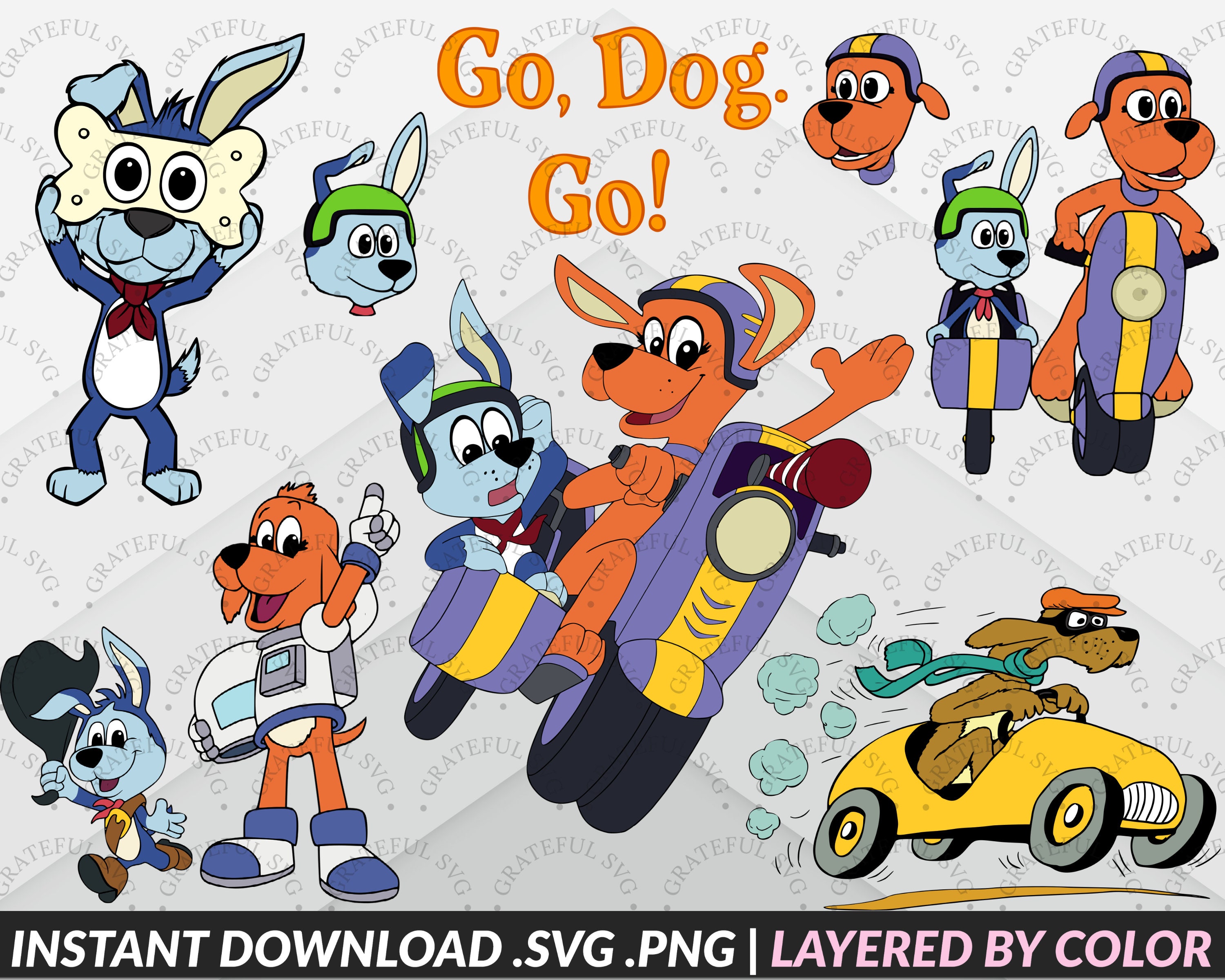 Download Go Dog Go Svg Bundle