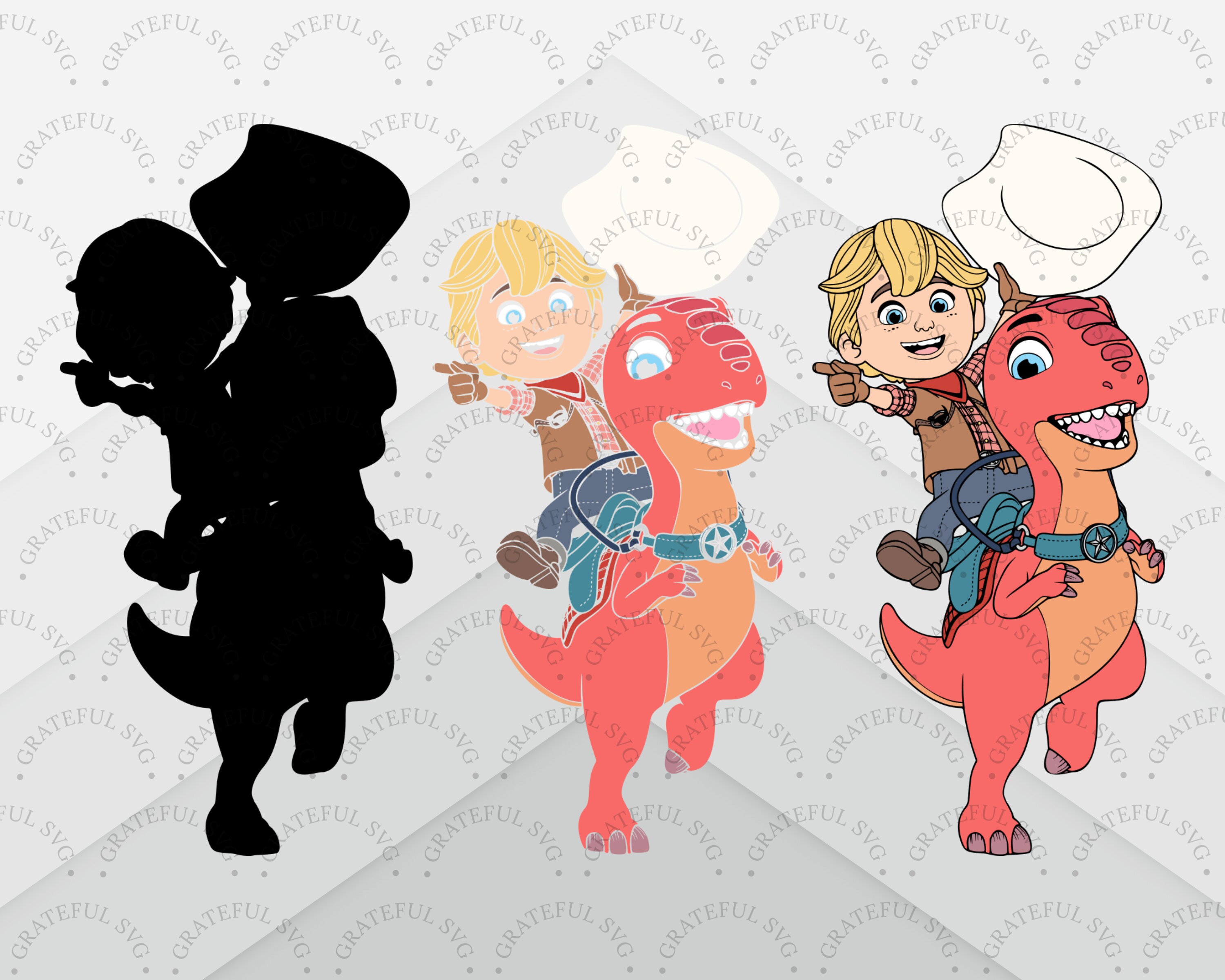 Dino Ranch SVG Bundle Dino Ranch svg Dino Ranch birthday | Etsy