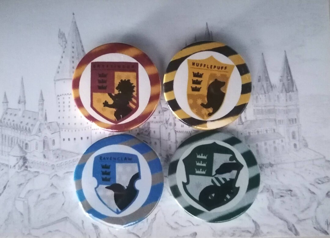 Hogwarts Badges - Etsy