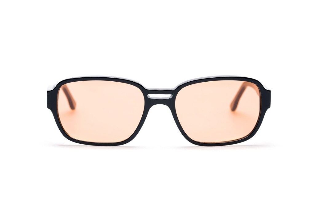 Orange Lens Sunglasses / Retro Orange Tint Eyewear Etsy