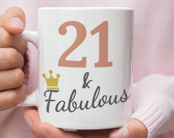 21st Birthday Gift Mug for Her, Daughter's 21st Mug, twenty thirst,Friends Sister's 21st birthday Gift, Keepsake 21st Mug Gift for Her