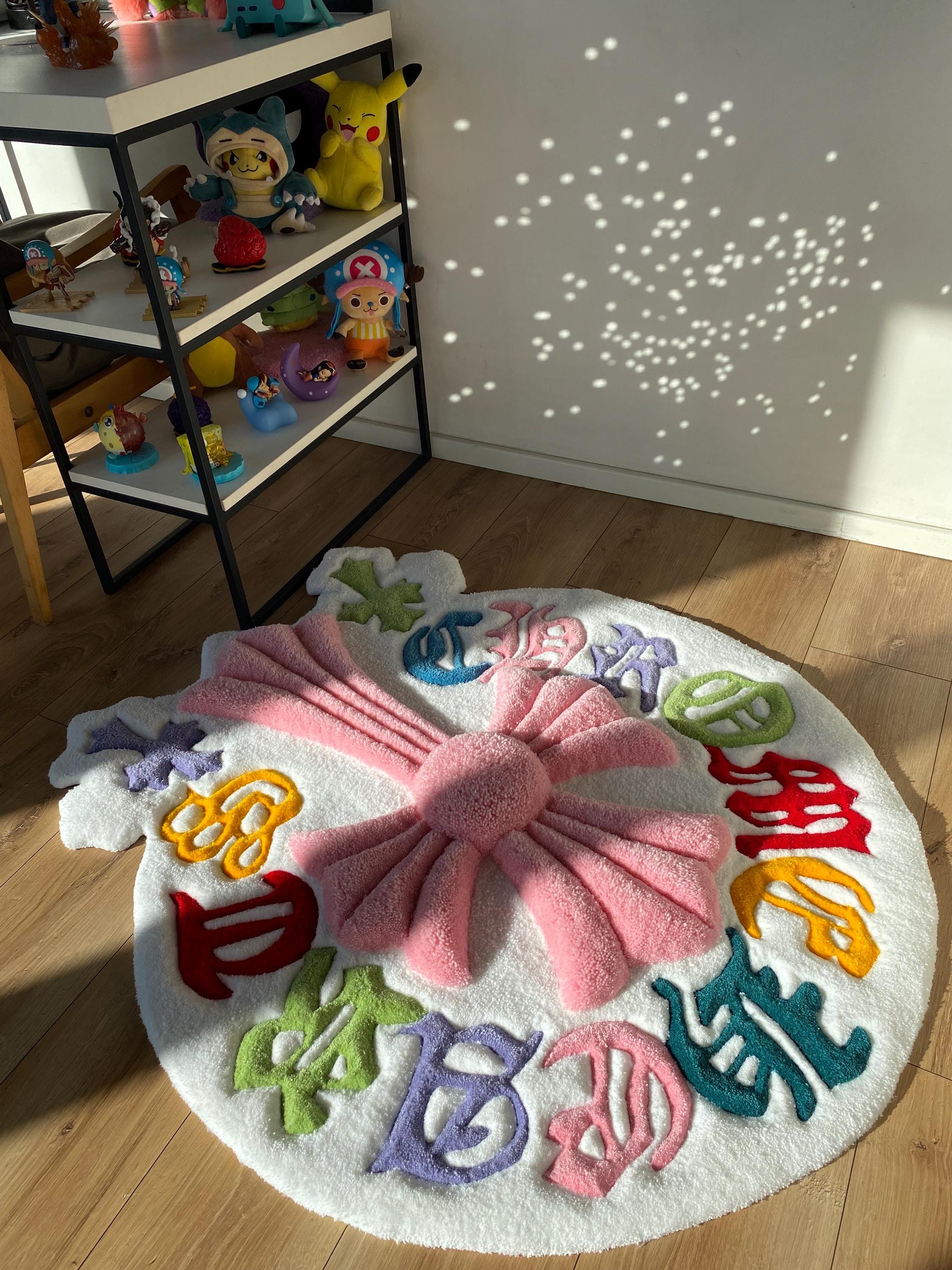 Tufted Custom Fluffy 3D Rug - Etsy