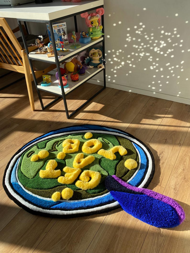 cartoon rug tufted fluffy 3d carpet gift bedroom decor image 7