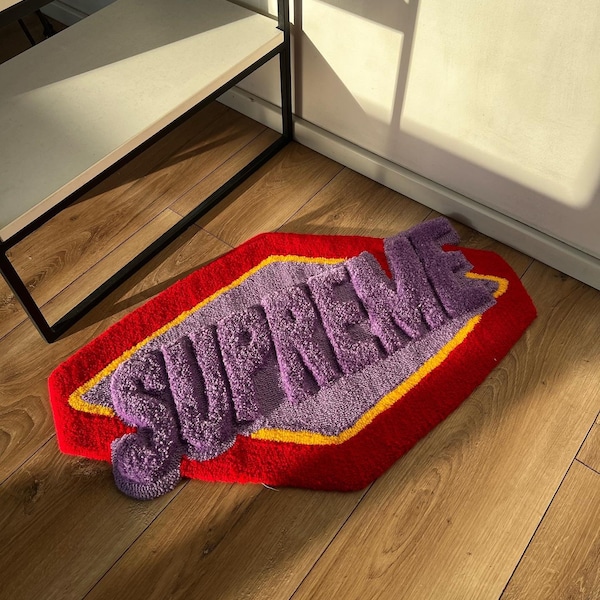 Custom Logo Rug Etsy