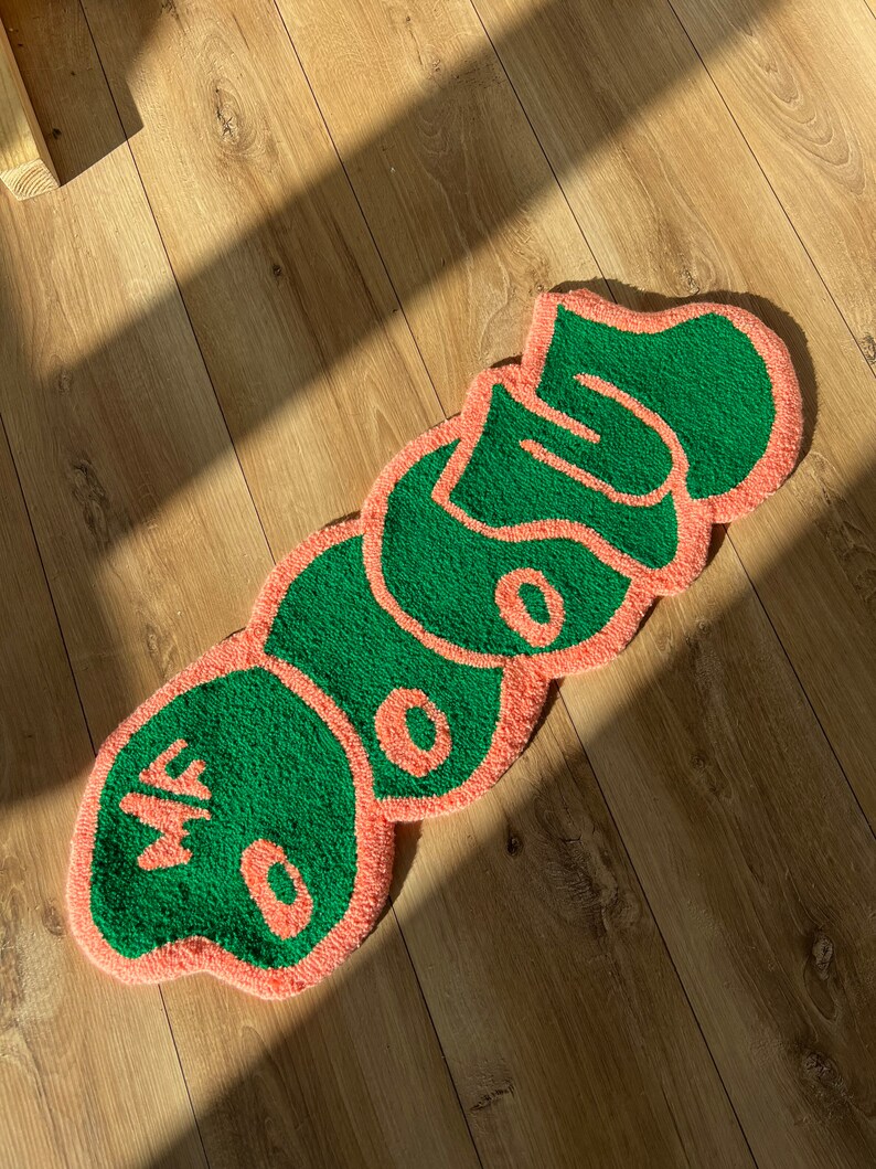 READY to SHIP Rug Tufted DOOM Etsy