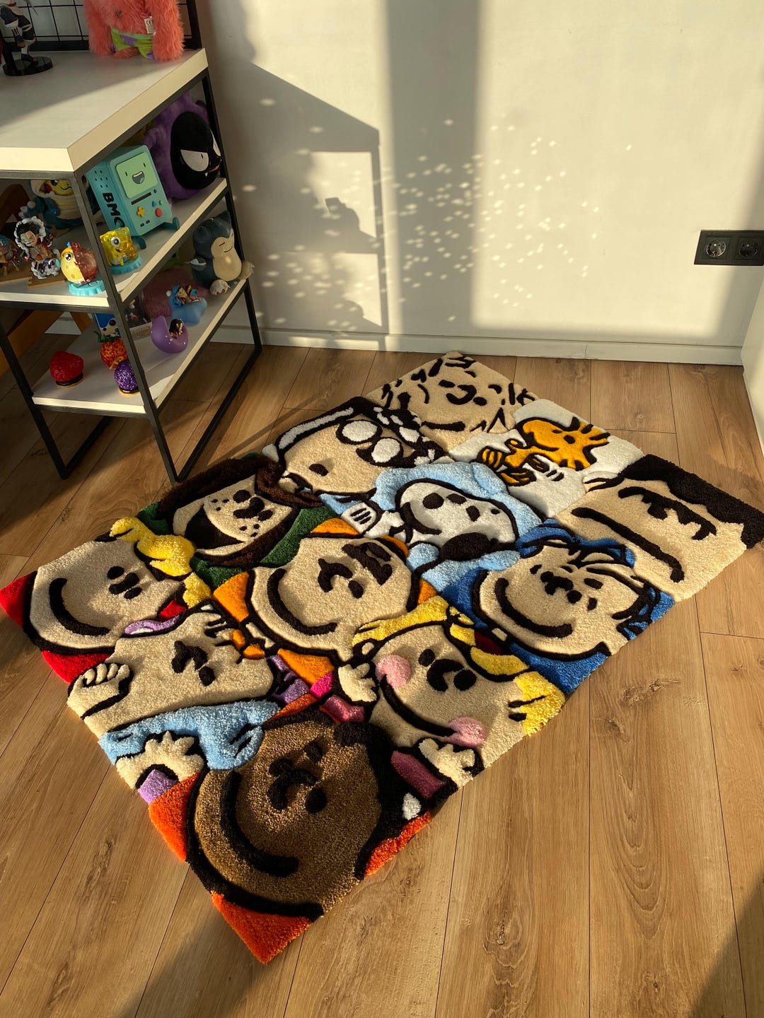 Tufted Fluffy 3D Custom Puzzle Rug Cartoon Carpet Handmade - Etsy