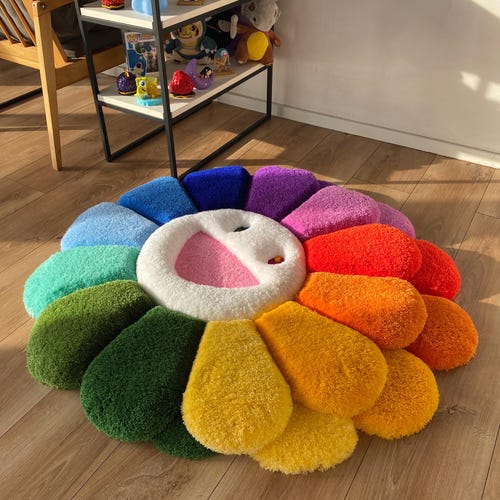 Rug Tufted 3D Flower - Etsy Canada