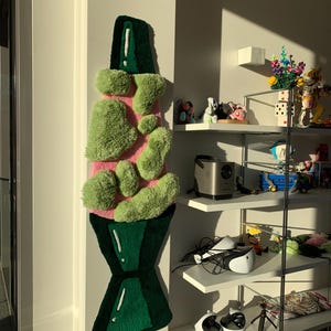 Lava Lamp tufted rug custom 3d fluffy home decor thermal rug image 13