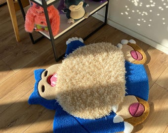 Fluffy Tufted Rug Custom Carpet Anime Rug