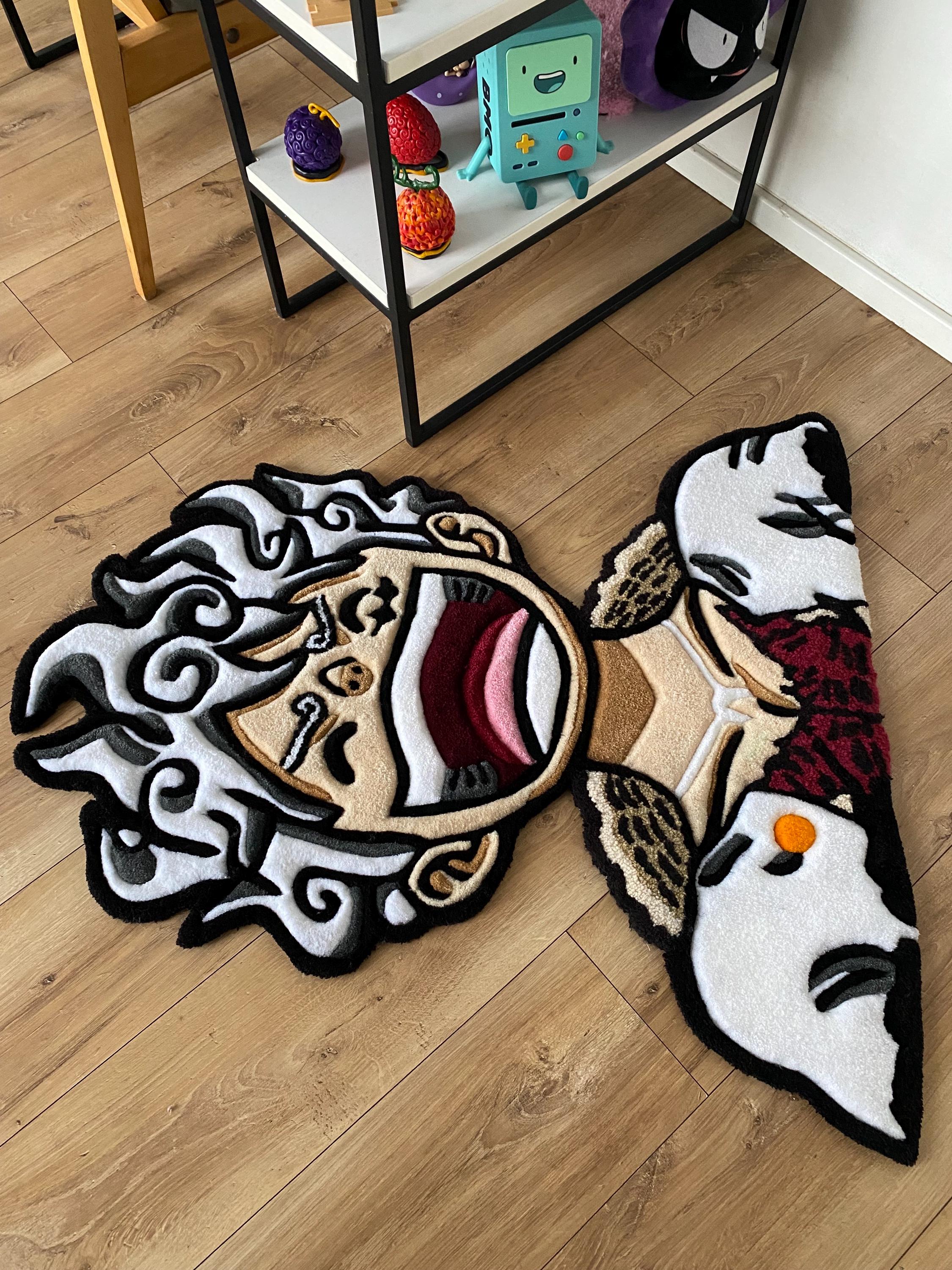 One Piece Luffy Gear 5 Custom Tufted Rug Anime Carpet - Etsy