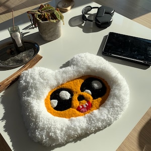 Finn Jake onderzetter mag pluizig tapijt tufting 3d avontuur tijd