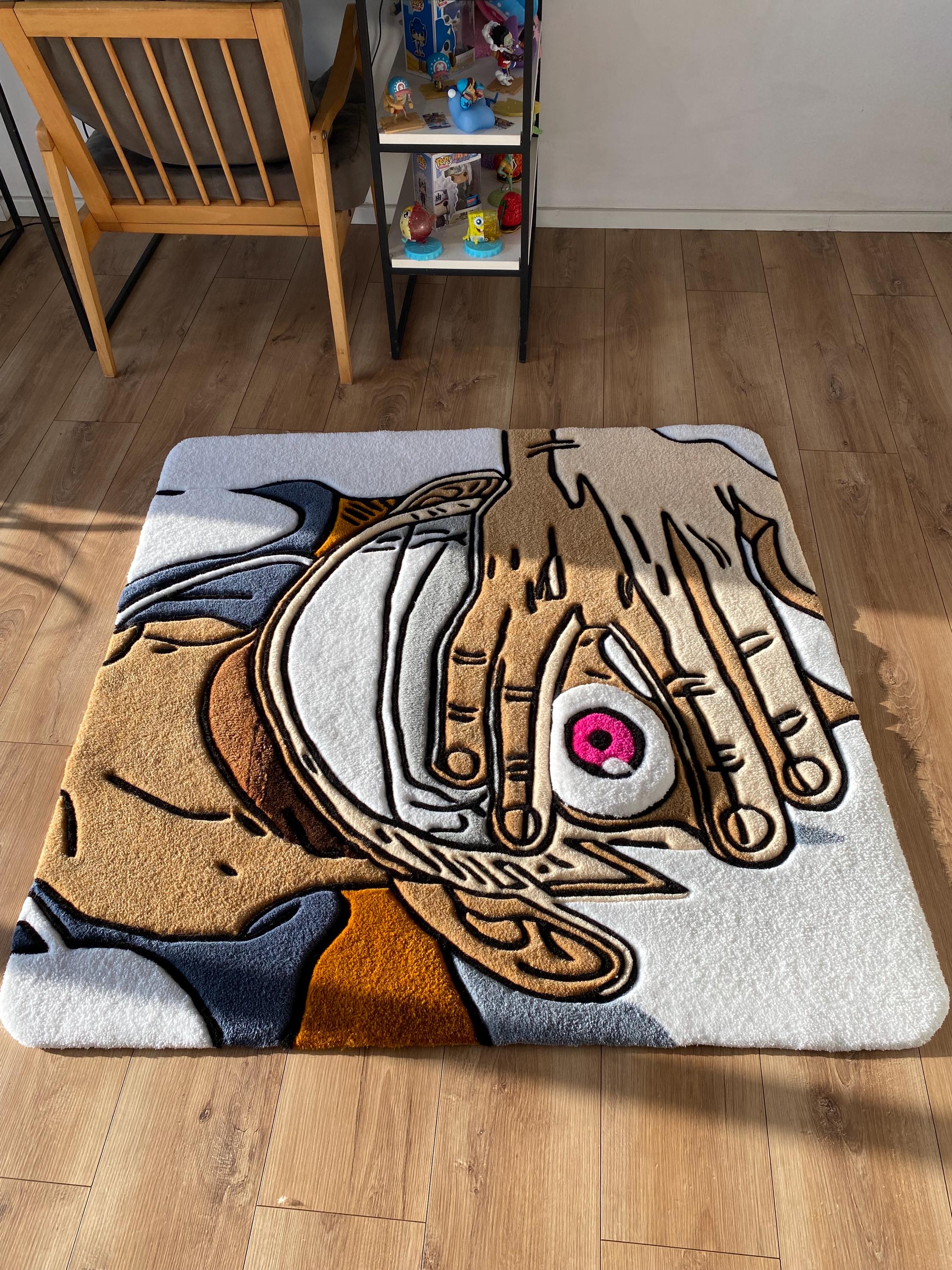 One Piece Luffy Gear 5 Custom Tufted Rug Anime Carpet - Etsy