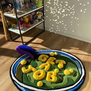 cartoon rug tufted fluffy 3d carpet gift bedroom decor image 6