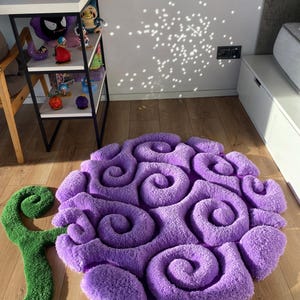 3D Devil Fruit Gomu Gomu tufted custom rug