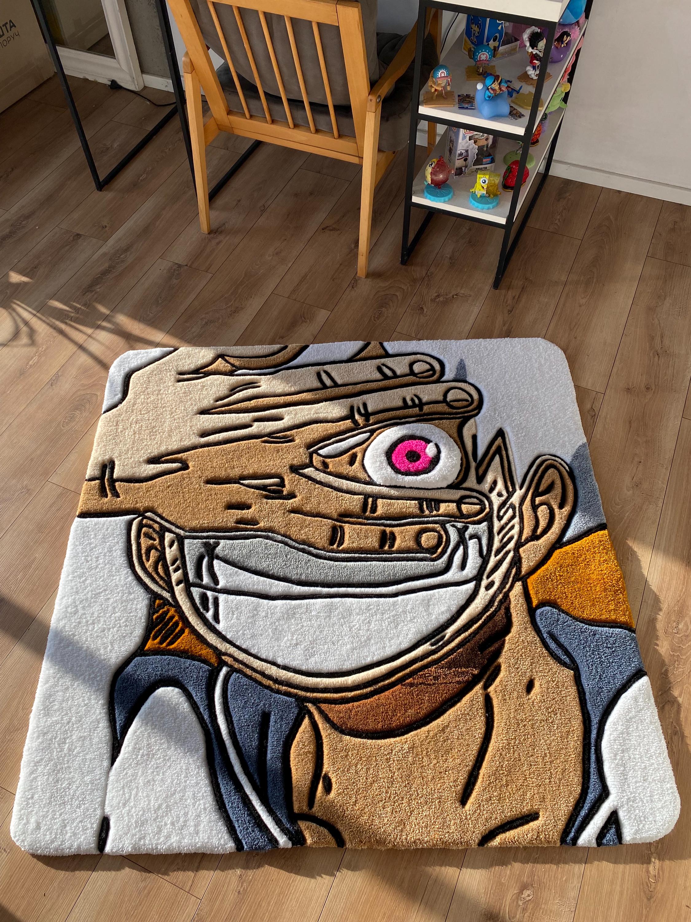 One Piece Luffy Gear 5 Custom Tufted Rug Anime Carpet - Etsy
