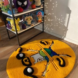 Fluffy Tufted Custom Rug, Cartoon Custom Rug, Bedroom Decor, - Etsy