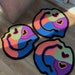 Lsd smile  by Foca Faith custom tufting handmade rug any color 