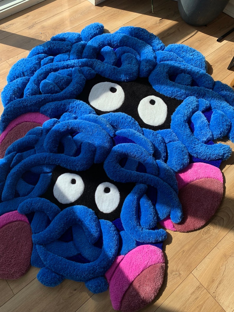 Fluffy Rug Tufted Custom 3D - Etsy