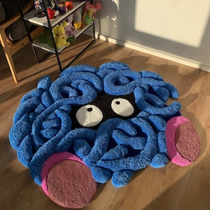 Fluffy Rug getuft op maat 3D