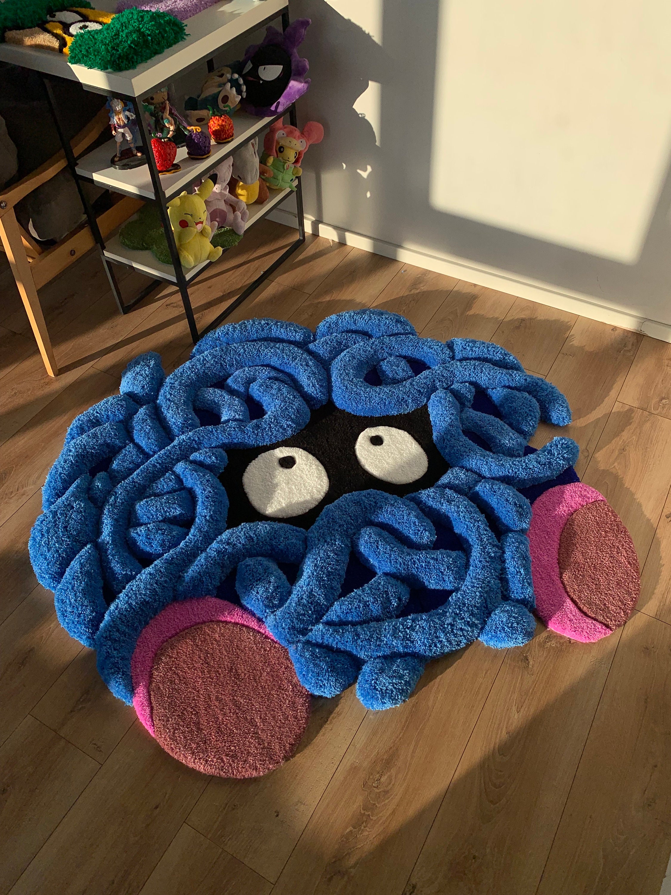 Fluffy Rug tufted custom 3d