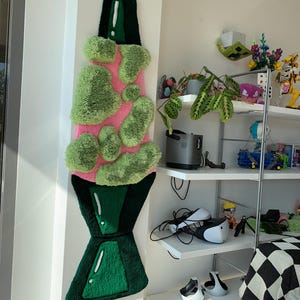 Lava Lamp tufted rug custom 3d fluffy home decor thermal rug image 2